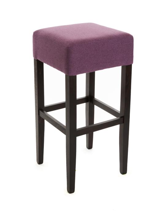 Tabouret de bar pour l'hôtellerie - Naples - Violet ancien - Tissu - G-Line HW-032171 €49.99 Tabourets de bar
