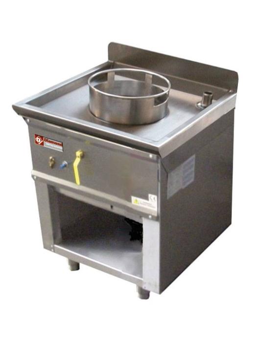Cuisinière à gaz wok - 1 brûleur - Diamond - CHINA/1S CHINA/1S €1,654.00 Table à wok