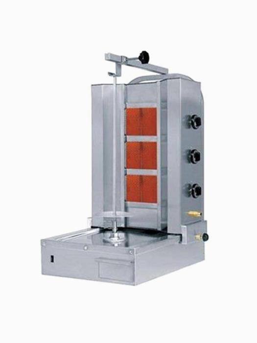 Donergrill - Fond moteur gaz 3 feux - H 99 x57 x67 CM - Naomi - ecu3g ecu3g €989.00 Gril à döner à gaz