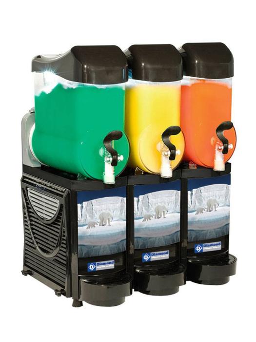 Slush Granitamachine - 3 x 10 Liter - H 84 x 60 x 60 CM -230 V - Diamond - FABY-3/CB FABY-3/CB €3,513.75 Slush machines