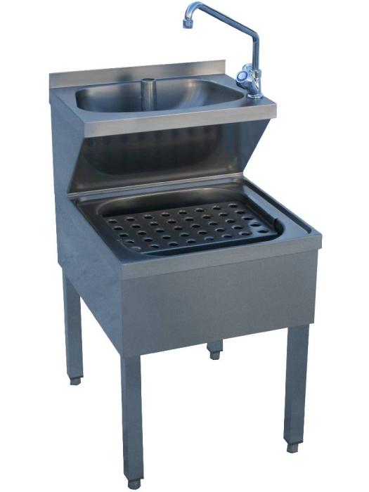 Lave main - H 62 x 50 x 70 CM - Inox - Diamant - LMC-57 LMC-57 €627.75 Éviers en acier inoxydable