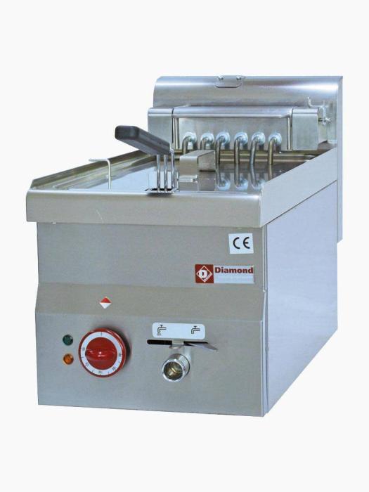 Friteuse - 10 Liter - Elektrisch - Aftapkraan - Tafelmodel - Diamond - E60/F10-3T E60/F10-3T €929.78 Diamond 600 line