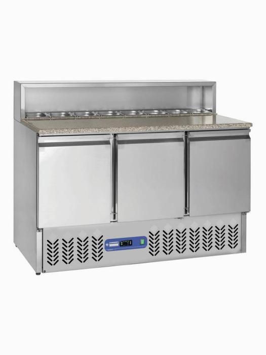 Etabli à pizza - 3 portes - 380 Litres - Diamond - SR3/DZ SR3/DZ €1,903.03 Établis à pizza