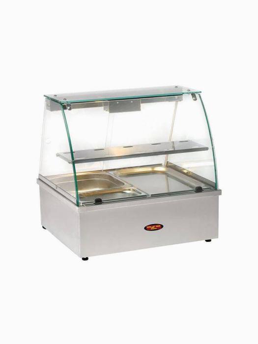 Warmvitrine - Bain-marie - Panoramische - 2x GN1/1 - VBE-211 - Diamond - VBE-211 VBE-211 €928.50 Vitrine's