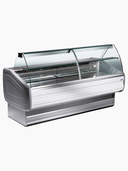 Comptoir réfrigéré - Fenêtres incurvées - Ventilé - Diamant - MY25/A1-VV MY25/A1-VV €4,118.65 Comptoir réfrigéré