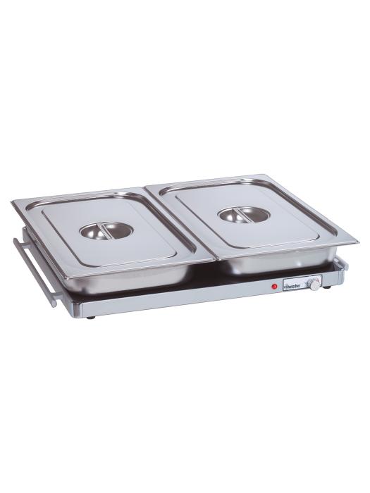 Plaque chauffante - 2/1 GN - Bartscher - 114357 B114357 €161.00 Plaque chauffante