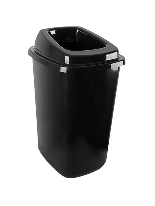 Conteneur à déchets - H 61 x 40 x 34 CM - 1,41 KG - Polypropylène - Noir - 45 litres - 650045 650045 €14.50 Poubelles