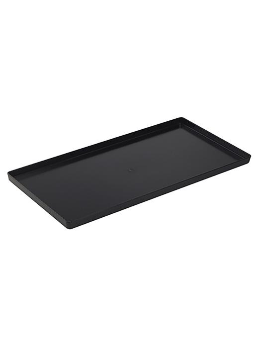 Plat - H 1,5 x 58 x 19,5 CM - 0,484 KG - Polycarbonate - Noir - 532152 532152 €7.00 Plateau de service
