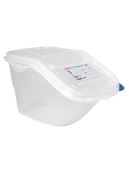Conteneur alimentaire - H 20 x 20 x 39.5 CM - 0.681 KG - Polypropylène - Transparent - 7 Litre - -40°C / +90°C - Couvercle à charnière - Araven - 962070 962070 €11.20 Bacs alimentaires