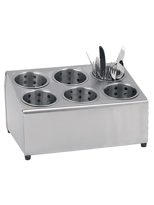 Distributeur de couverts - H 21 x 37,5 x 30 CM - 2 KG - inox - 705091 705091 €42.00 Unités de distribution de couverts