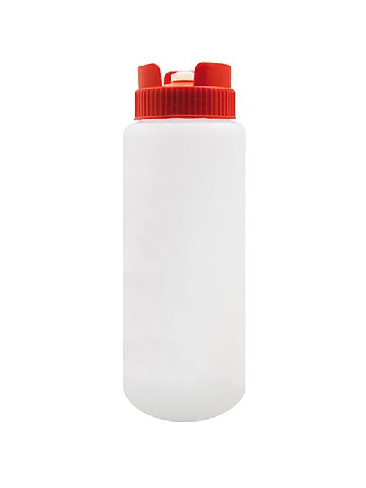 Bouteille pressée distributrice - H 24 CM - 0.068 KG - Ø7 CM - Polythène - Rouge - 0.72 Litre - 072082 072082 €2.05 Bouteilles à presser