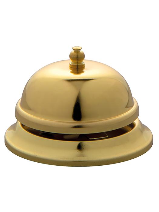 Cloche (Bureau/Accueil) - H 6 CM - 0,11 KG - Ø9 CM - Laiton - 125010 125010 €6.35 Cloches de réception