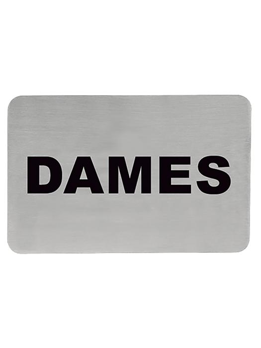Panneau d'information - H 6 x 11 CM - 0,05 KG - acier inoxydable - 705210 705210 €1.70 Images de texte