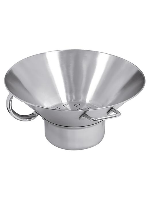 Egouttoir à frites - H 14 CM - 1,55 KG - Ø41 CM - inox - 705300 705300 €34.00 Accessoires pour friteuses