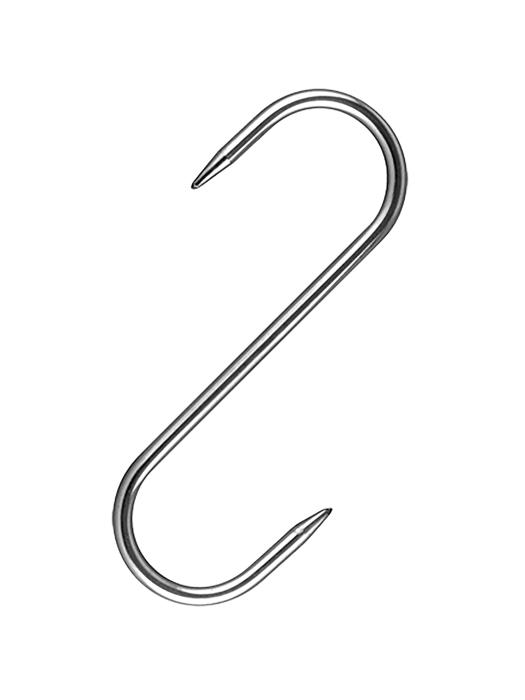 Crochet à viande - 0,062 KG - 16 CM - acier inoxydable - 852166 852166 €1.10 Crochets à viande