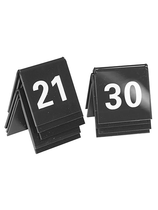 Jeu de numéros de table - H 3,5 x 4 x 3 CM - 0,05 KG - polystyrène - Noir - 880112 880112 €6.95 Panneaux de table
