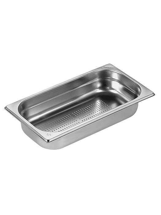 Bac gastronorme - 1/3 GN - 2,4 Litre - H 6,5 x 32,5 x 17,6 CM - Inox - Caterchef - 953554 953554 €11.60 Bacs GN perforés
