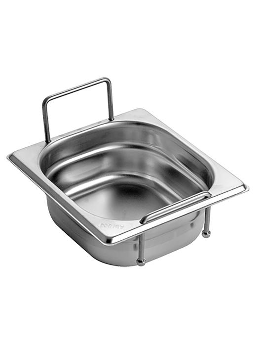Bac gastronorme - 1/6 GN - 1 litre - H 6,5 x 17,6 x 16,2 CM - inox - Caterchef - 953474 953474 €14.30 Poignées de bacs GN