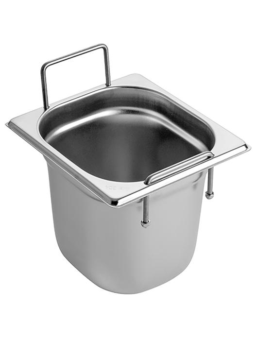 Bac gastronorme - GN 1/6 - 2,3 Litre - H 15 x 17,6 x 16,2 CM - Inox - Caterchef - 953472 953472 €18.85 Poignées de bacs GN