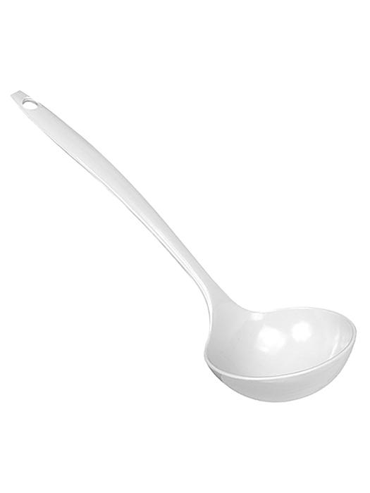 Louche à sauce - 0.06 KG - Ø9 CM - 30 CM - Polybutylène téréphtalate (Pbt) - Blanc - WACA - 937154 937154 €2.95 Opschep lepels