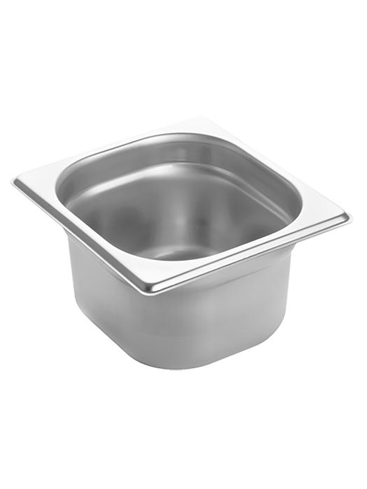 Bac gastronorme - GN 1/6 - 1,5 Litre - H 10 x 17,6 x 16,2 CM - Inox - Caterchef - 953163 953163 €8.90 Bac GN