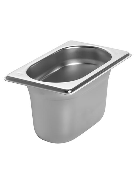 Bac gastronorme - GN 1/9 - 0,8 Litre - H 10 x 17,6 x 10,8 CM - Inox - Caterchef - 953191 953191 €11.10 Bac GN