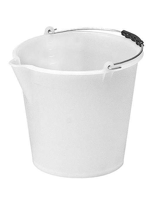 Seau - H 31 CM - 1,5 KG - Ø34 CM - polyéthylène - Blanc - 17 Litre - 956022 956022 €9.80 Seaux en plastique