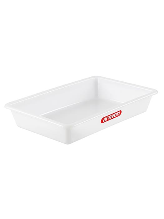 Poubelle de repos - H 8 x 43,5 x 28,5 CM - 0,459 KG - Polyéthylène - Blanc - 5 litres - Araven - 962005 962005 €9.80 Poubelles en plastique