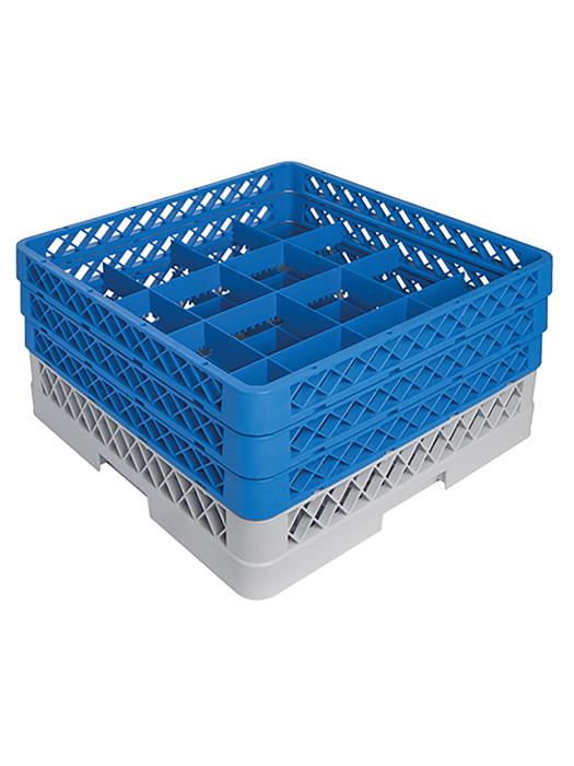 Panier bécher - H 22 x 50 x 50 CM - 0,01 KG - Polypropylène - Panier bécher - CaterRacks - CR1613 CR1613 €32.30 Paniers à vaisselle pour les verres à bec