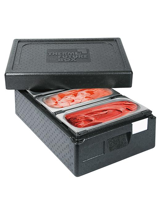 Thermobox - H 26 x 60 x 40 CM - 1,17 KG - Polypropylène - Noir - 6,1 Litre - Thermo Future Box - 235030 E235030 €63.05 Articles sur les glaces
