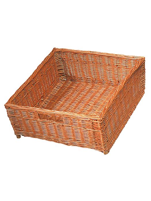 Corbeille à pain - H 20 x 50 x 50 CM - 5,6 KG - Bois de saule - Marron - 809021 E809021 €70.00 Paniers à pain
