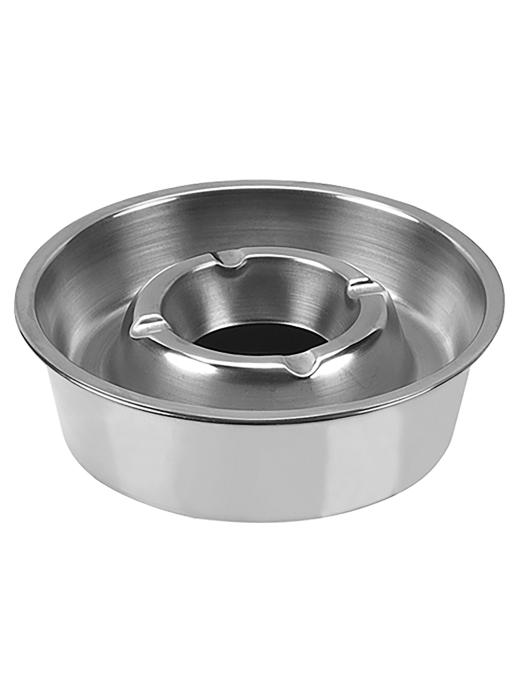 Cendrier Terrasse - 0,2 KG - Ø14 CM - inox - 895885 E895885 €3.40 Cendriers
