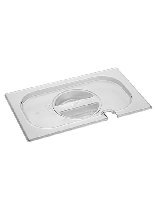 Couvercle Gastronorm - 1/4 GN - 26,5 x 16,2 CM - Polycarbonate - Transparent - -100°C / +100°C - Avec logement pour cuillère - Caterchef - 953045 E953045 €3.30 Bacs gn plastique