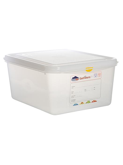 Boîte Alimentaire - 1/2 GN - 10 Litre - H 15 x 32.5 x 26.5 CM - Polypropylène - Transparent - -40°C / +100°C - Hermétique Verrouillable - Denox - 600480 E600480 €14.30 Bacs alimentaires