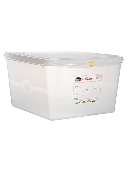 Boîte Alimentaire - 2/3 GN - 15 Litre - H 20 x 35.4 x 32.5 CM - Polypropylène - Transparent - -40°C / +100°C - Hermétique Verrouillable - Denox - 600520 E600520 €18.35 Bacs alimentaires