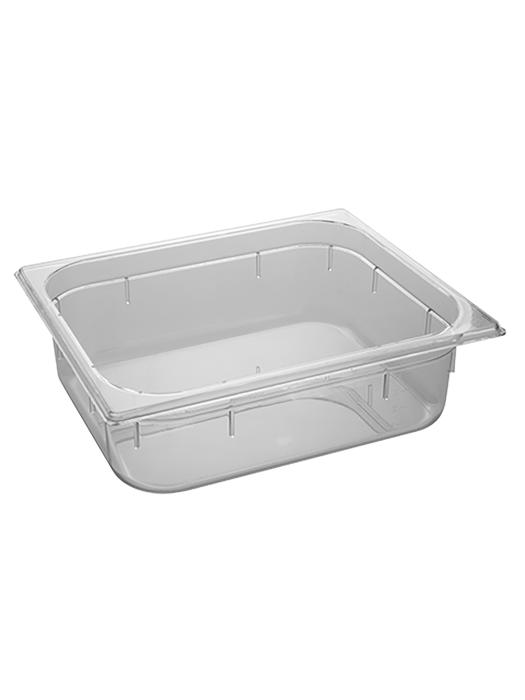 Bac gastronorme - 1/2 GN - 6 Litres - H 10 x 32,5 x 26,5 CM - Polycarbonate - Transparent - -40°C / +100°C - Caterchef - 953023 E953023 €8.35 Bacs gn plastique