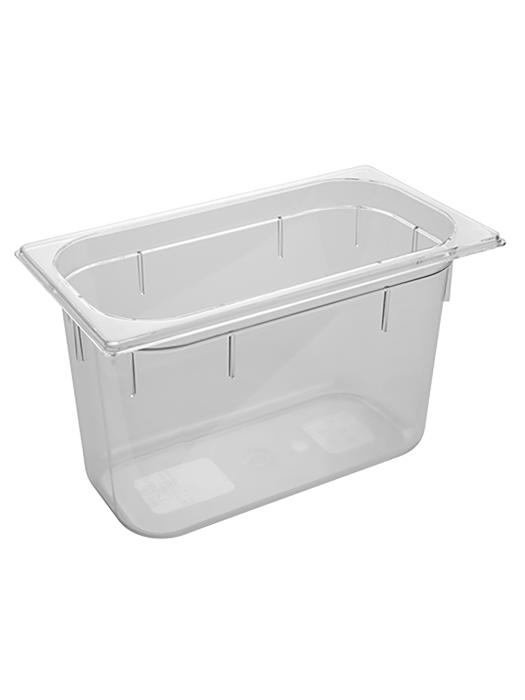 Bac gastronorme - 1/3 GN - 7,2 Litre - H 20 x 32,5 x 17,6 CM - Polycarbonate - Transparent - -40°C / +100°C - Caterchef - 953031 E953031 €10.45 Bacs gn plastique