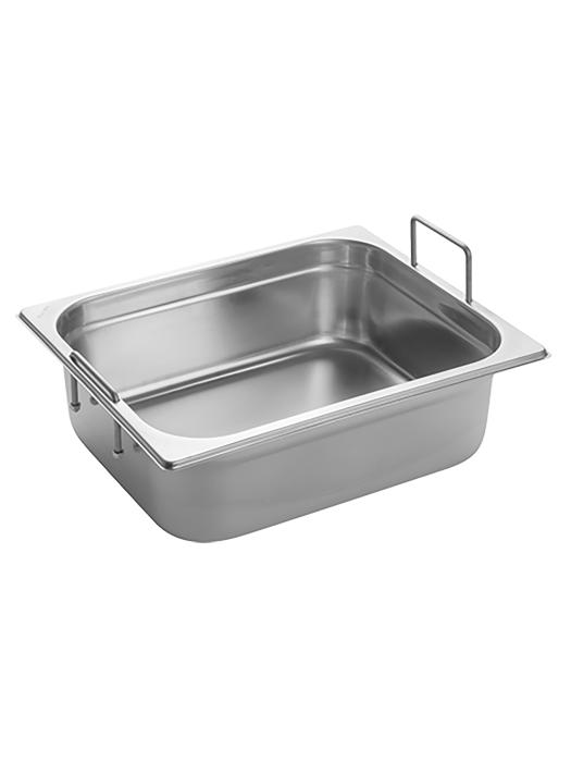 Bac gastronorme - 1/2 GN - 6,1 L - H 10 x 32,5 x 26,5 CM - inox - Caterchef - 953443 E953443 €21.95 Bac GN