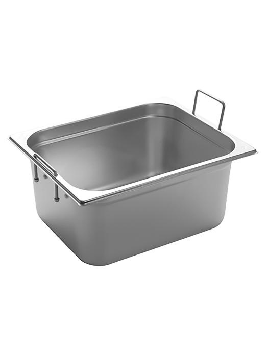 Bac gastronorme - 1/2 GN - 9,2 L - H 15 x 32,5 x 26,5 CM - inox - Caterchef - 953442 E953442 €27.50 Bac GN