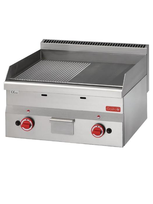 Plancha - Ligne 600 - Gaz - Lisse/Striée - H 28 x 60 x 60 CM - 10,4 kW - Inox - Gastro M - GN025 GN025 €1,182.81 Plaque à pâtisserie gaz