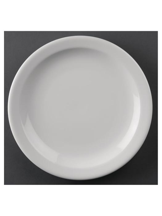 Assiette - 12 pièces - Ø 20,5 x H 2,6 x 20 CM - Porcelaine - Olympia - CF362 CF362 €24.63 Assiettes