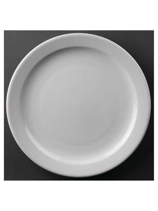 Assiette - 12 pièces - Ø 25,4 x H 2,7 CM - Porcelaine - Olympia - CF364 CF364 €42.86 Assiettes