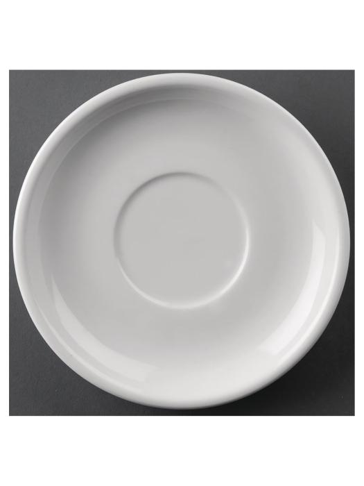 Tasse à café soucoupe - 24 pièces - Ø 14,5 x H 2,2 CM - Porcelaine - Olympia - CC202 CC202 €28.72 Bols et pots