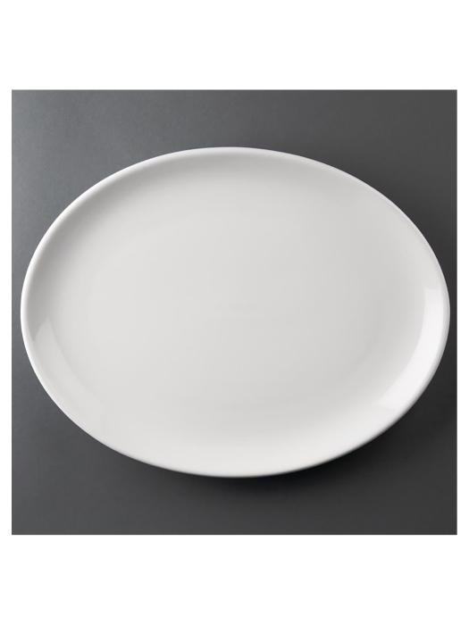 Assiette coupe - 6 pièces - H 2,9 x 30,5 x 24,1 CM - Porcelaine - Olympia - CC212 CC212 €30.14 Assiettes