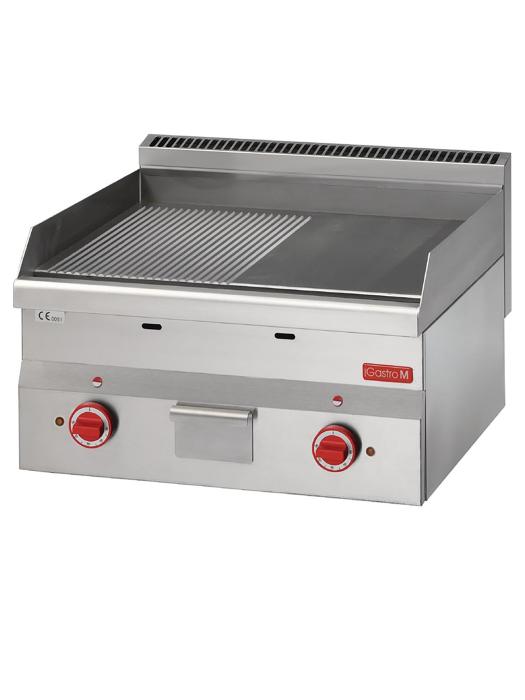 Bakplaat - 600 Line - Gas - Glad/Geribbeld - H 28 x 60 x 60 CM - 6 kW - 400 V - RVS - Gastro M - GN027 GN027 €1,156.00 Bakplaat elektrisch