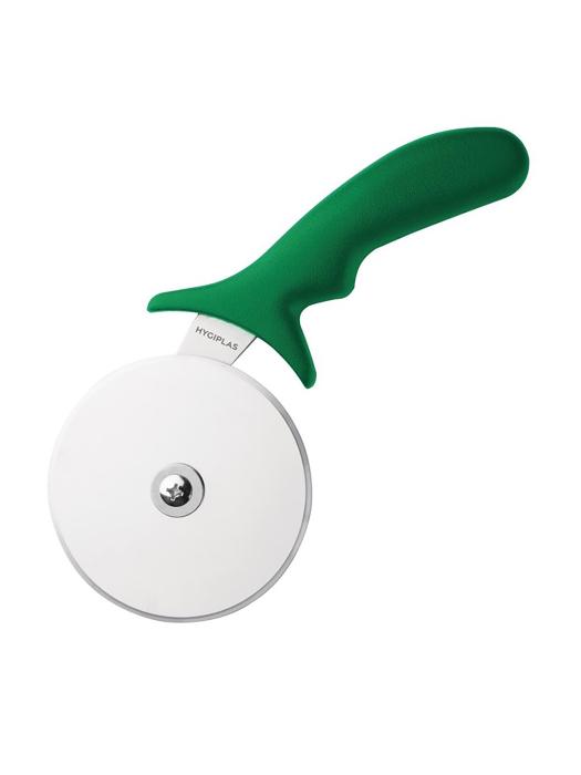 Coupe-pizza - Vert - Ø 10 x H 13 x 2,5 CM - Inox - Hygiplas - CC408 CC408 €7.59 Coupe-pizza