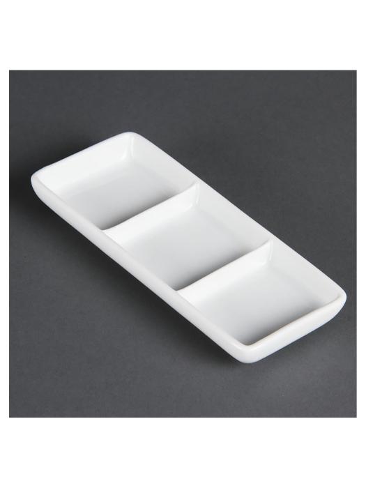 Plats distributeurs - 12 pièces - H 6 x 15 x 6 CM - Porcelaine - Olympia - C336 C336 €44.73 Bols et pots