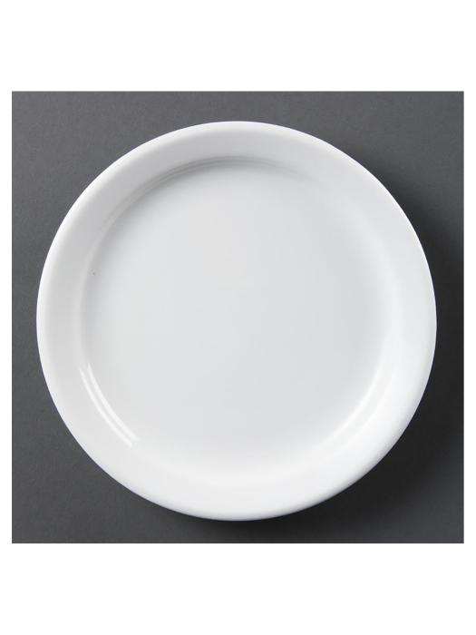 Assiette - 12 pièces - Ø 18 x H 2 CM - Porcelaine - Olympia - CB487 CB487 €33.16 Assiettes