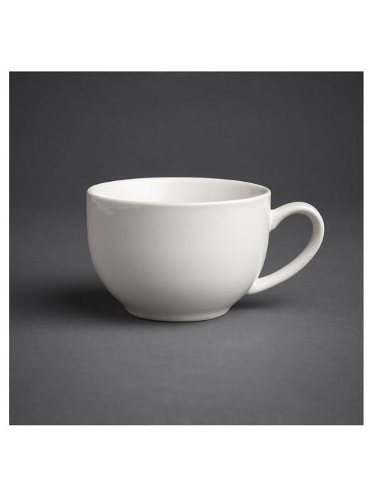 Tasse à cappuccino - 34 CL - 12 pièces - Blanc - H 6 x 13,5 CM - Grès - Olympia - GK077 GK077 €77.00 Tasses et mugs