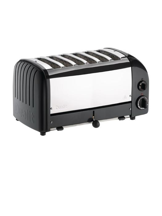 Grille-pain - 6 emplacements - Noir - H 22 x 46 x 21 CM - 230 V - Dualit - E267 E267 €343.90 Tosti / grille-pain